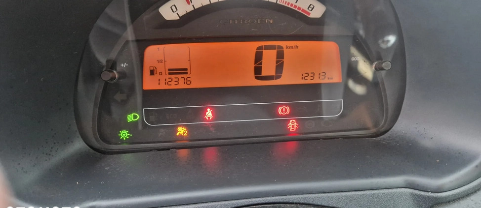 Citroen C3 cena 12900 przebieg: 112480, rok produkcji 2008 z Zwoleń małe 232